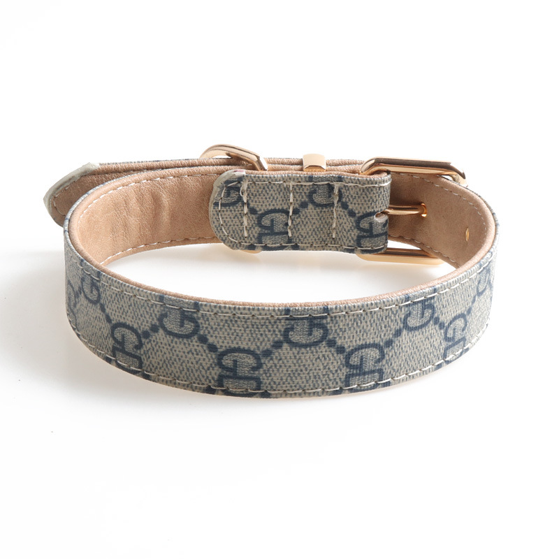 Aminger large pai collar presbyopic cloth pet dog collar with traction rope factory direct sales
