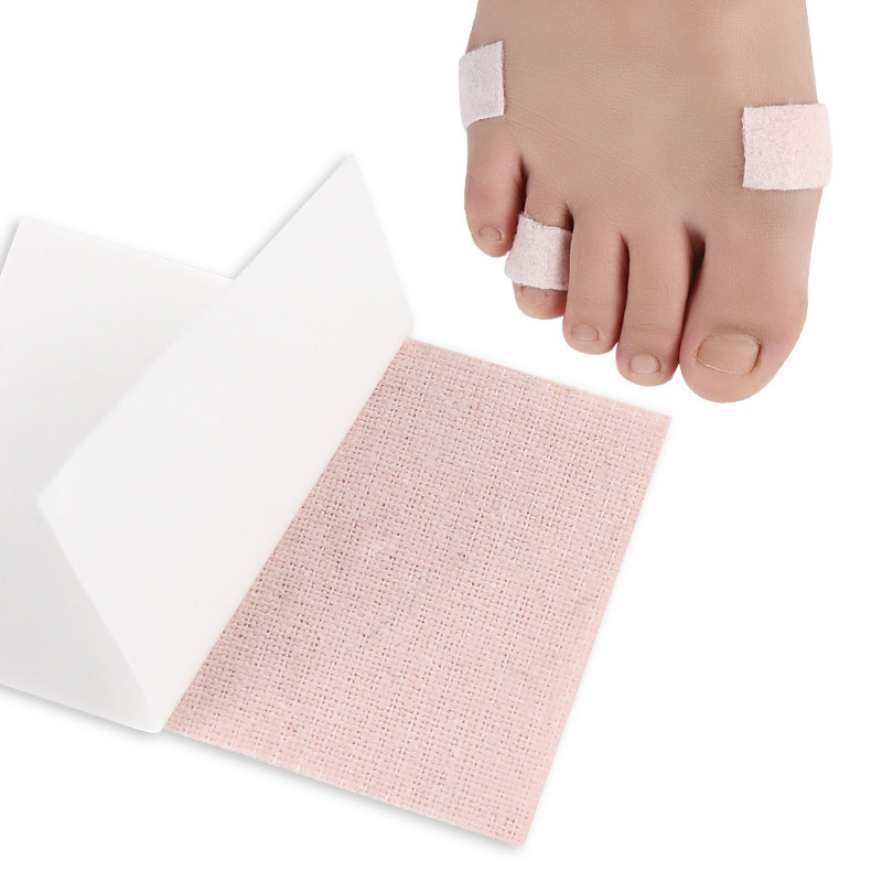 Flannel Foot Pad Multi-functional Anti-abrasion Sticker Can be Cut and Self-adhesive Foot Sticker Back Sticker Anti-abrasion Flannel Random Sticker