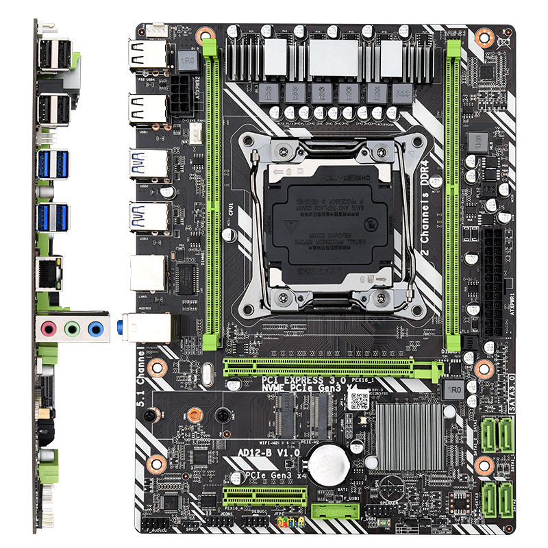 X99-D4 computer motherboard Desktop Dual Channel LGA2011 support Xeon E5 V3/V4 full series Studio