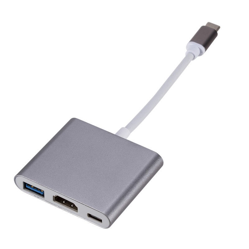 Usb3.1 スリーインワン Hdtv アダプタケーブルタイプから Hdtv 高解像度変換ラインデジタルコンピュータアクセサリー|undefined