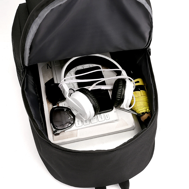 Computer Bag Middle School Student Schoolbag Unisex Luminous usb Outdoor Backpack Korean-style Dragon Ball Goku Backpack