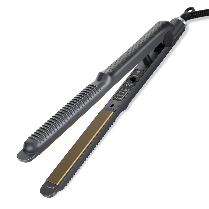 Source manufacturers electric splint perm straightener corn whisker curling iron ion curling electric curling rod straight roll dual-purpose