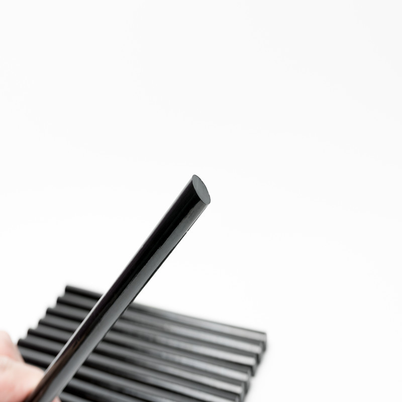 Stone base Black Hot Melt Adhesive stick 100mm200mm300mm high strength adhesive strip black adhesive hair extension strip