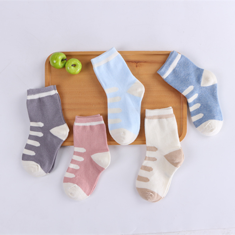 Wholesale spring new Korean version of cotton children's socks cotton socks spot cute cartoon baby socks baby socks