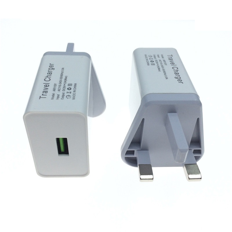 1a single-port usb charger British standard plug three-pin plug British British Standard Hong Kong Macao universal mobile phone charging head
