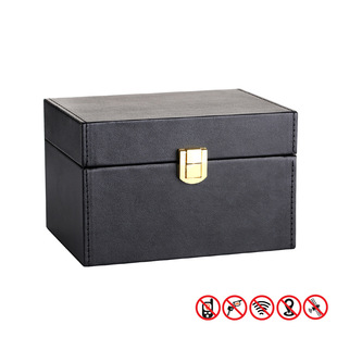 Factory direct new RFID anti-radiation mobile phone box car key signal shielding box mobile phone signal shielding box