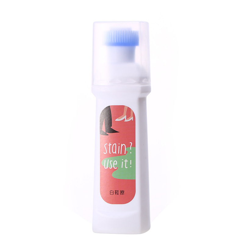 New White shoes artifact brush cleaning shoe cleaner brightener decontamination brightening white yellow edge polishing agent