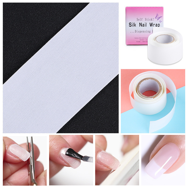 nail silk tape Crystal phototherapy nail protector nail sticker nail broken nail silk sticker nail tool