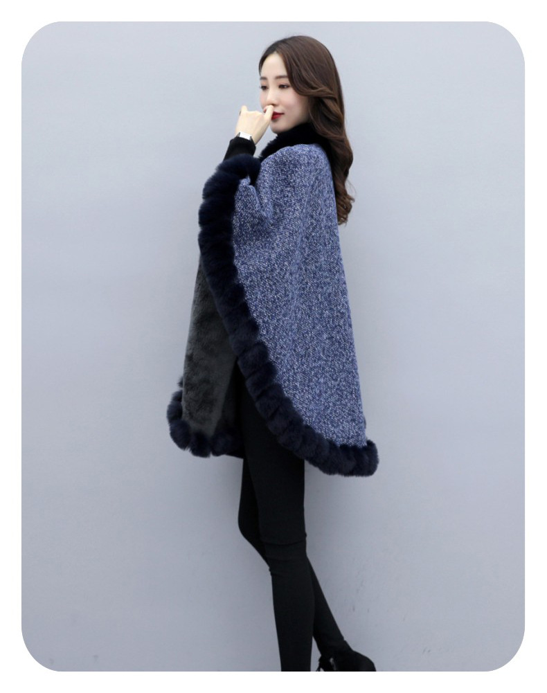 Cappotto lungo in lana con cappuccio e cappuccio ..._voghion.com