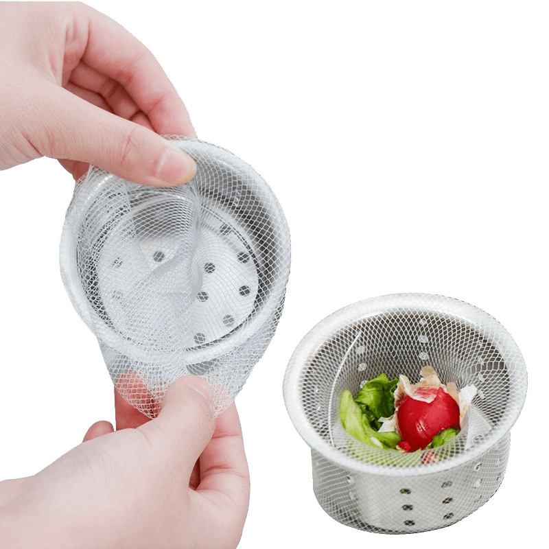 Disposable filter screen drain sink filter screen anti-blocking water barrier bag filter screen drain bag a generation of hair