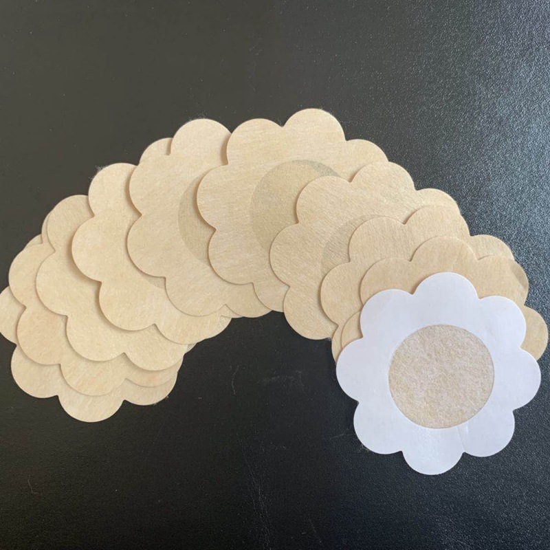 Cross-border Source anti-bump invisible breast patch non-woven breast patch Disposable nipples Disposable breast patch