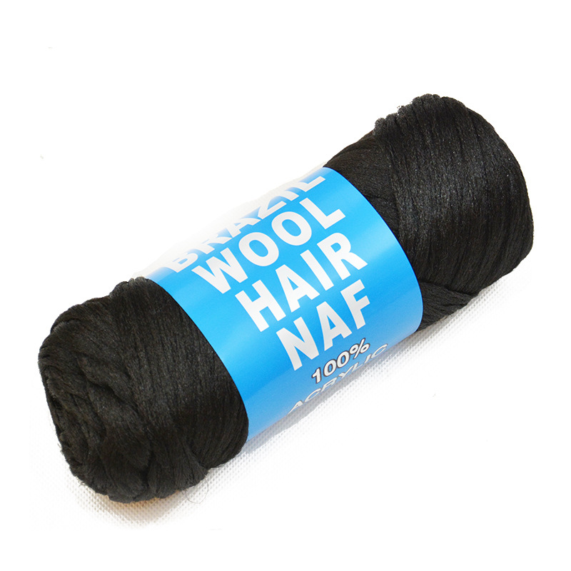 脏辫非洲假发化纤丙纶丝毛线球 brazil brazilian wool hair