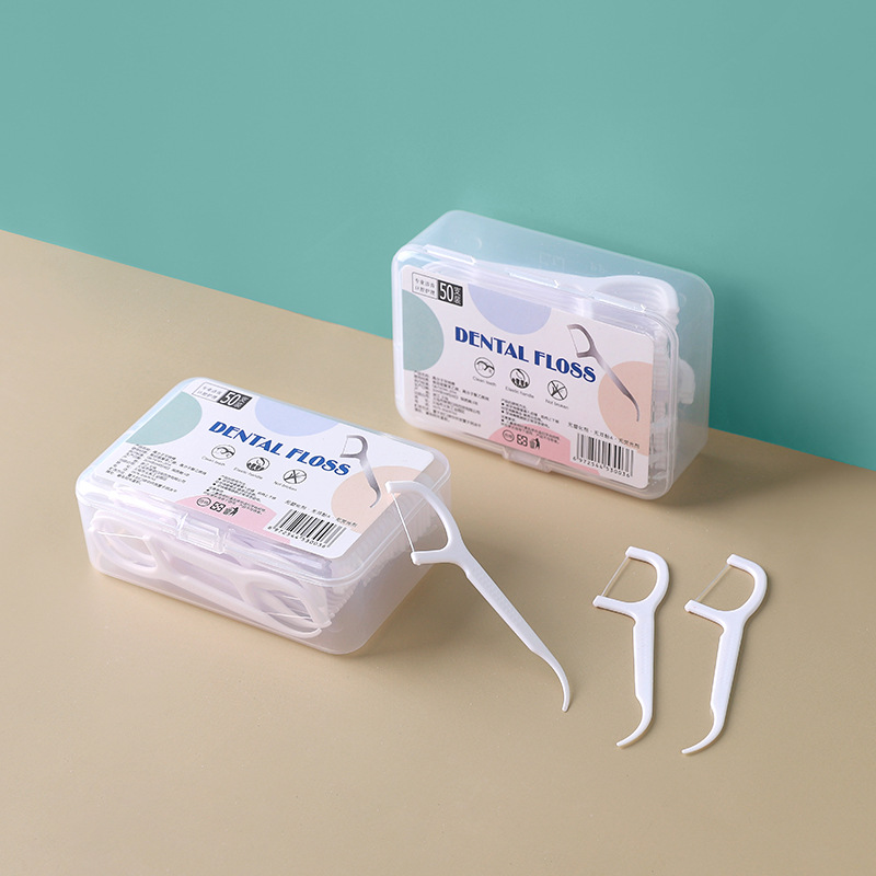 2623 high tension individual floss Rod boxed 50 portable portable floss line family ultra-fine