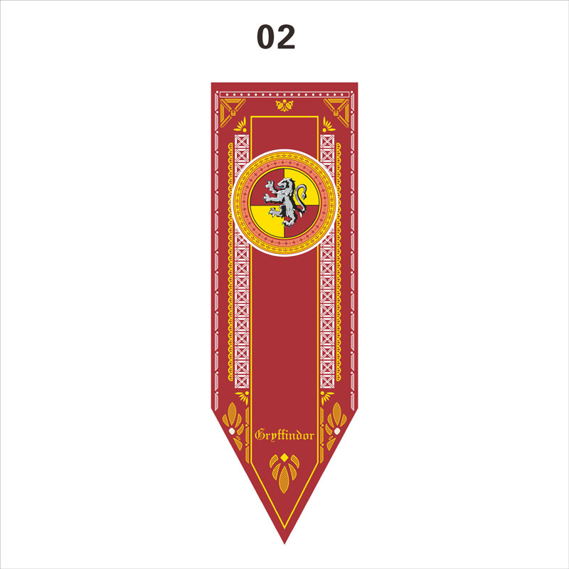 Selected Harry Potter flag decoration hanging flag animation flag printing digital sublimation printing picture design
