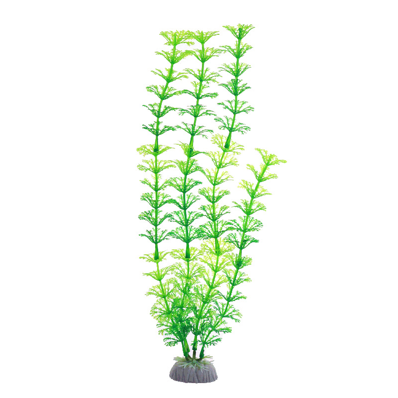 Fish House Factory Direct fish tank landscape simulation water plant aquarium decoration plastic fake water plant flower CA01-S