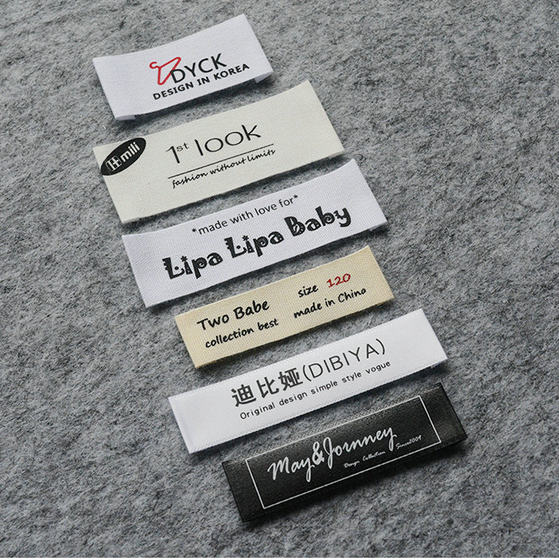Clothing weaving Mark collar Mark custom clothing trademark size Mark custom cloth Mark water wash Mark shipping Mark custom logo