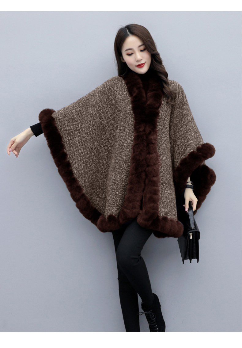 Cappotto lungo in lana con cappuccio e cappuccio ..._voghion.com