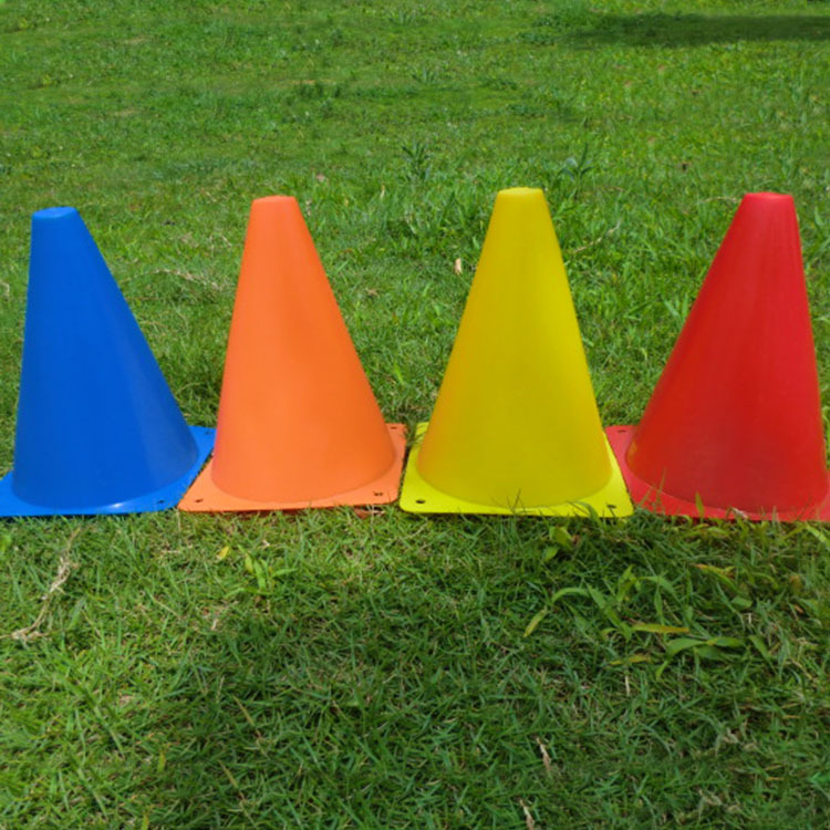 18cm no hole football training sign cone football obstacle sign bucket basketball training equipment wholesale
