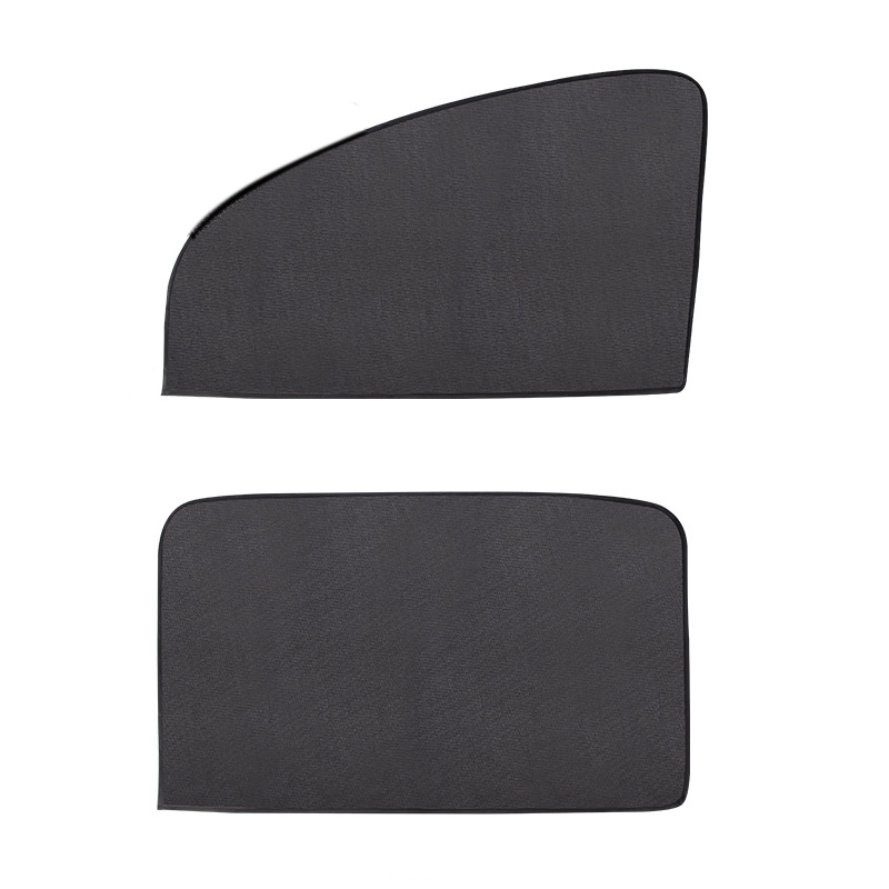Magnetic Attraction Car Shade Curtain Strong Magnetic Adsorption Mesh Single Layer Thickened Encryption Mesh Fabric Sunscreen Breathable Curtain