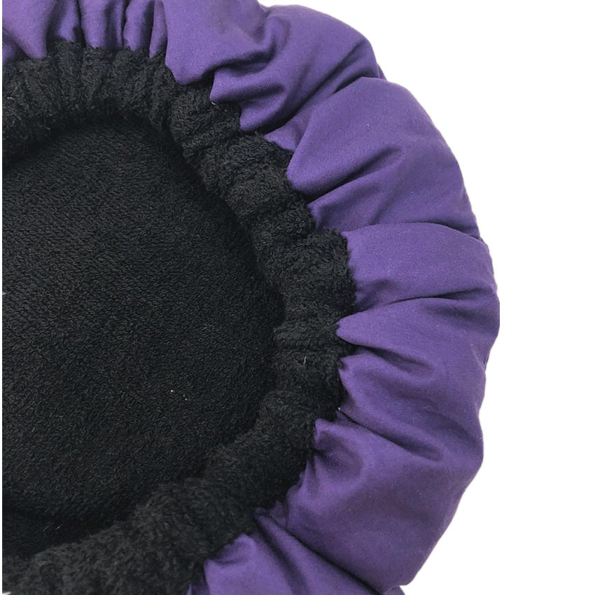 Factory flaxseed heating oil baking cap microwave oven hot steaming deep repair care cap cross border without electric heating