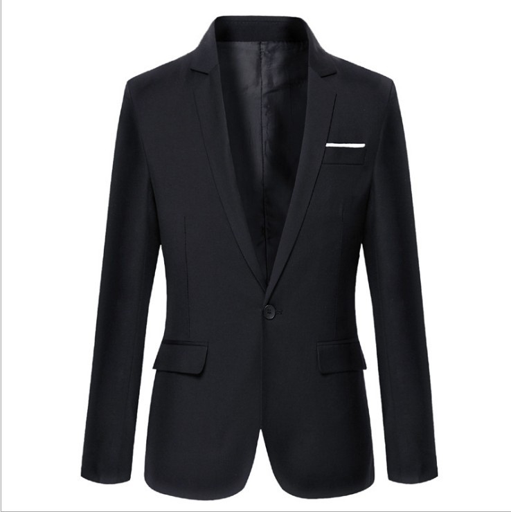 Autumn New 2019 Men's Casual Suit Slim-fit Small Suit Jacket Korean Fashionable Men's Convenience Western Top