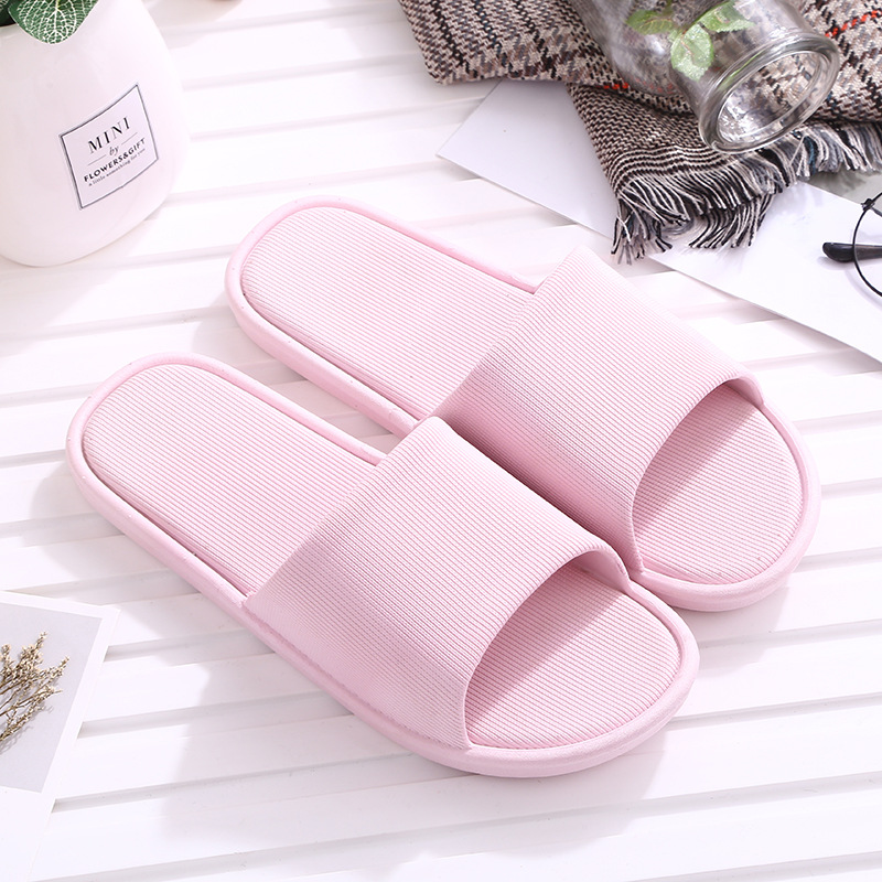 Slippers Women's Summer Indoor Non-slip Soft Bottom Home Use Couple Bathing Sandals Men's Plastic Bathroom Slippers Wholesale