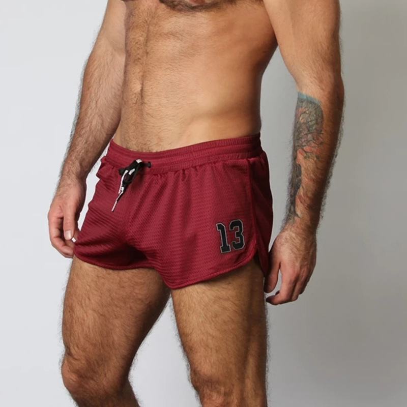 2019 summer new men's shorts fitness training quick-drying slim stretch pants a generation of hair
