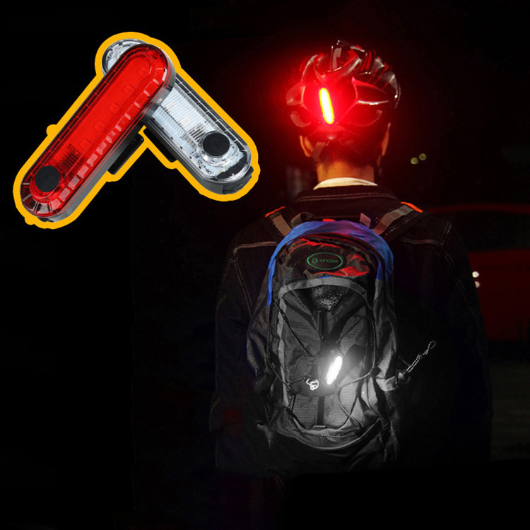 056 bicycle light mountain bike taillight USB rechargeable LED safety warning light night riding decoration single light