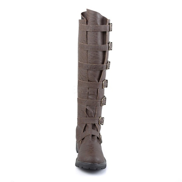 DESEO suministrar botas de hombre de gran tamaño, botas de caballero, botas de motocicleta con hebilla, tacón plano, comercio exterior transfronterizo 40-48_voghion.com