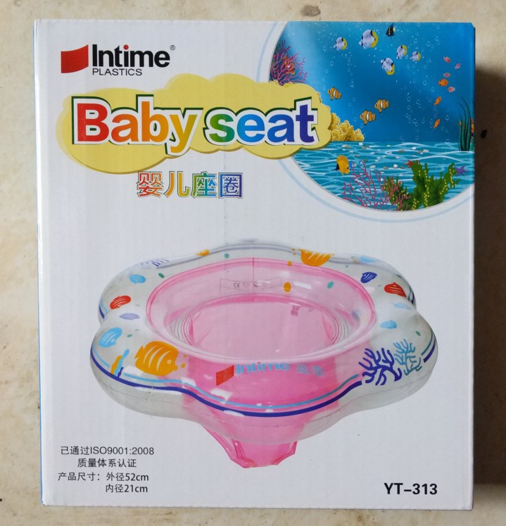 Cross-border spot baby swimming ring seat ring newborn baby yacht children's armpit ring thickened seat ring life buoy