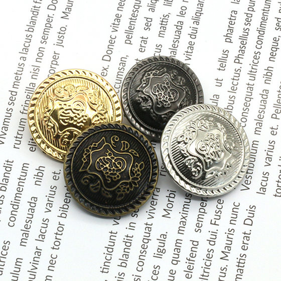 Button Button exclusive sale bronze gold silver metal copper buckle coat sweater buckle windbreaker coat buckle