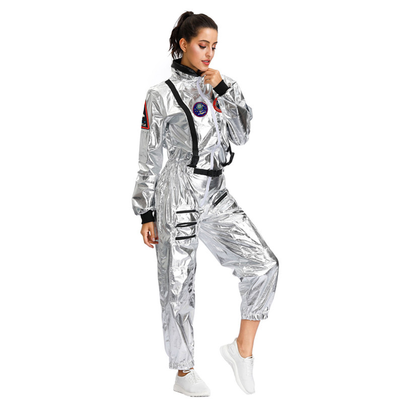 Halloween Couple Wandering Earth Same-style Space Costume Men's Women's Astronaut Parent-child Stage Costume
