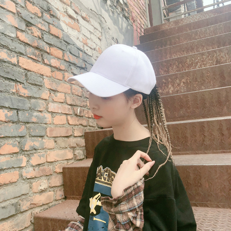 Paryk Beskidt Fletning Hat Paryk Heldel Dame Tretråds Fletning Personlighedskasket Heldel Hiphop Herre- og Damemode Hiphop Kasket_voghion.com