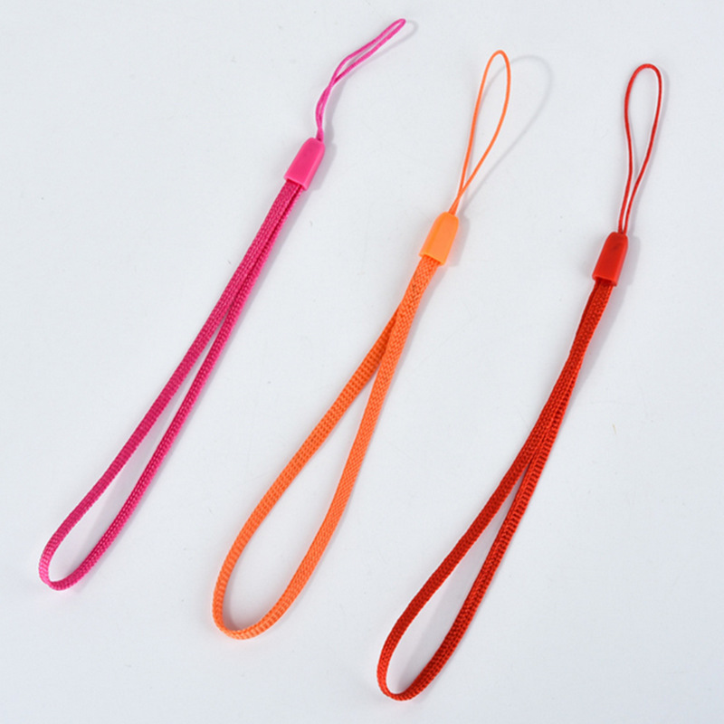 Pine Rope 5 Points Nylon Mobile Phone Lanyard Portable Short Color Rope U Disk Flashlight Small Fan Anti-losing Rope