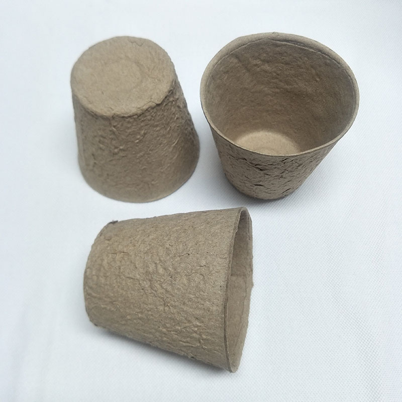 Degradable Disposable Household Nursery Cultivation Pulp Molded Seedling Plate Nursery Bowl Pulp Nursery Cup