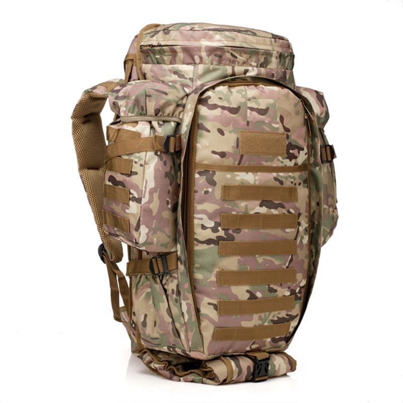Outdoor 100L Large Backpack Casual Combination Sports Camping Mountaineering Bag Army Camouflage Multi-function Backpack Tactical Backpack