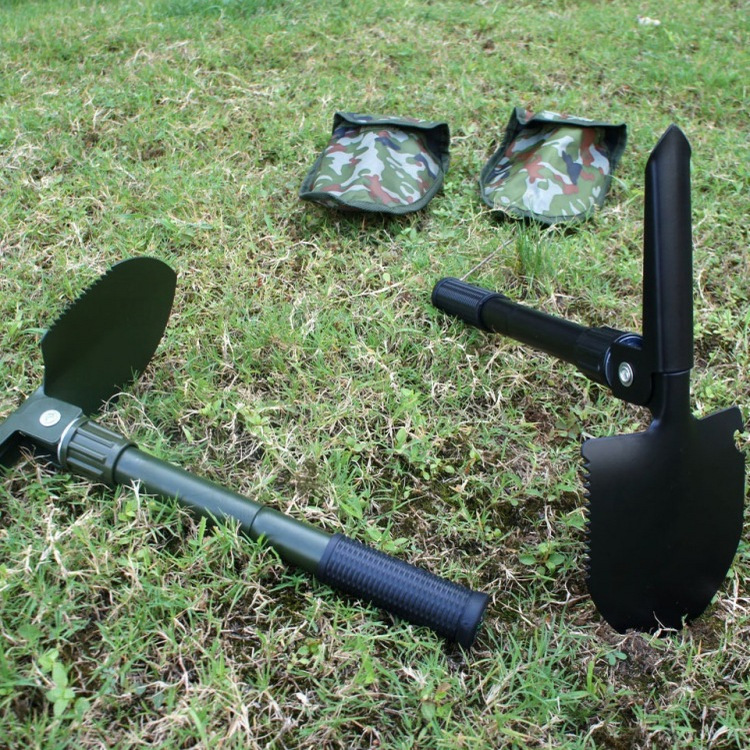 Sappers Shovel Special Forces Small Military Shovel Outdoor Multifunctional Folding Soldiers Shovel Car Camping Fishing Spade Pick