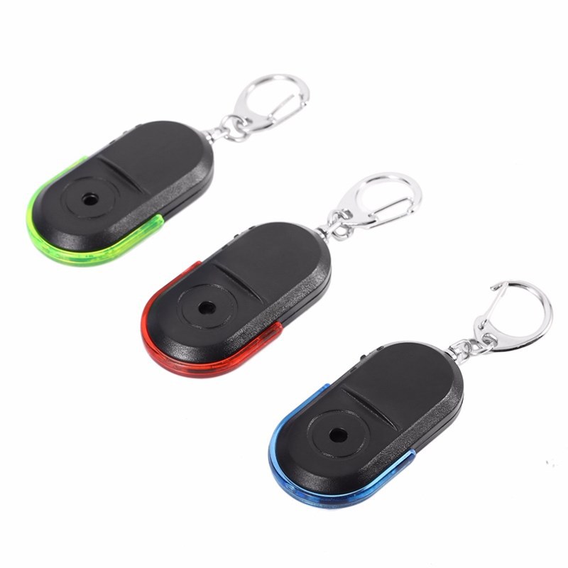 New keychain whistle finder for the elderly anti-lost audio induction flash electronic alarm anti-lost device 319