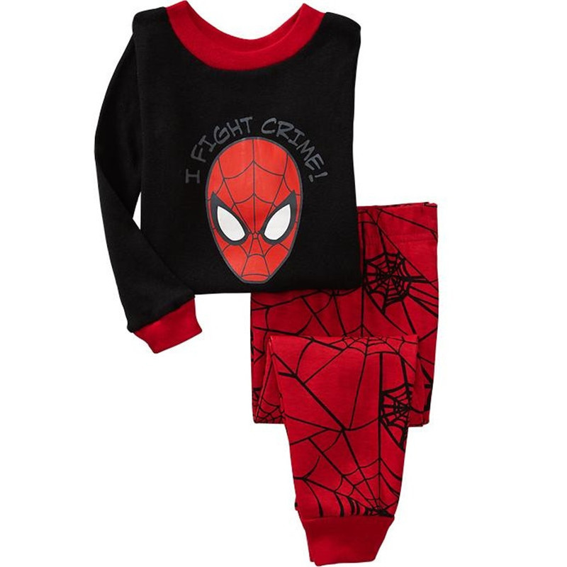 New Children's Wear Boy Baby All Kinds of Cartoon Style Underwear Home Clothes Set Children's Pajamas Y1