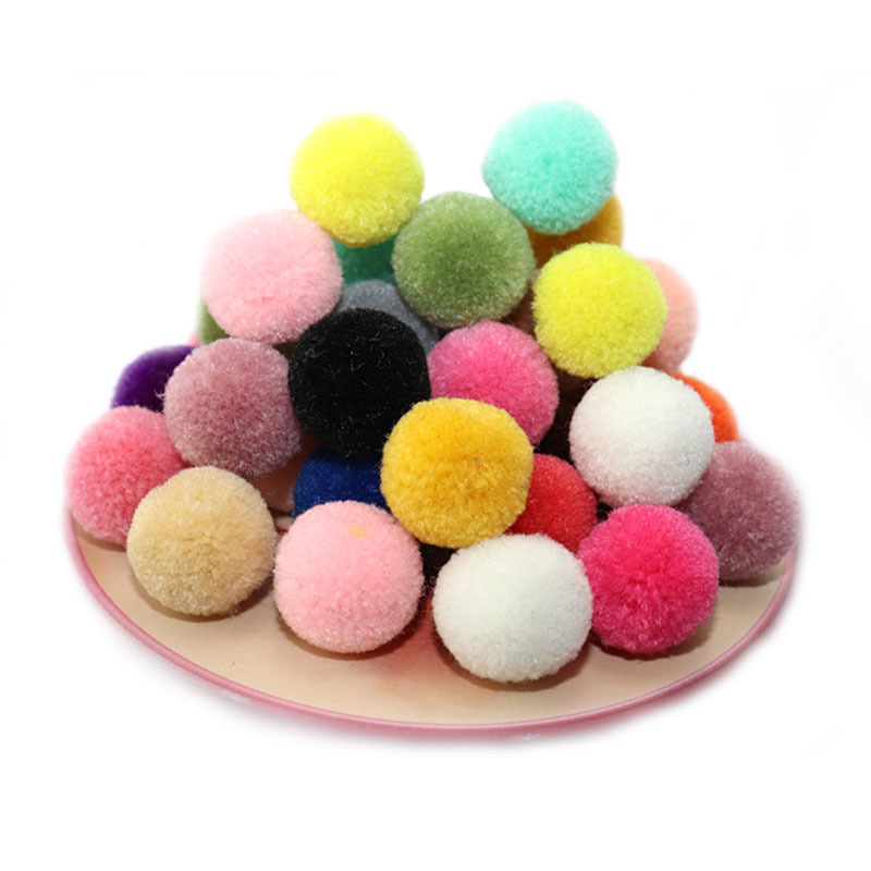 Factory spot 1.5cm wool ball cashmere Bayberry ball clothing hat accessories Accessories Wholesale