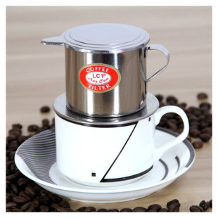 Stainless steel Vietnam coffee pot coffee filter pot drip pot free filter paper coffee pot manufacturers wholesale