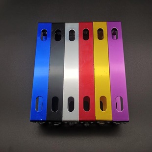 Motorcycle modification accessories activity license plate frame thickened aluminum alloy license plate frame moped license plate frame