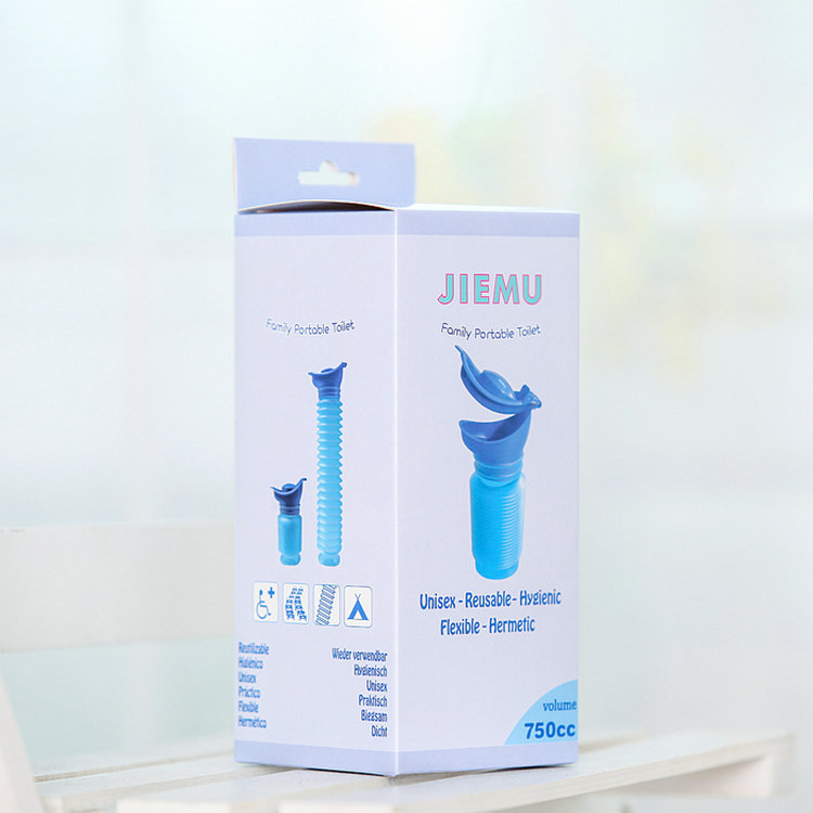 Jiemu portable vehicle-mounted urinal emergency retractable urinal for boys, girls and children
