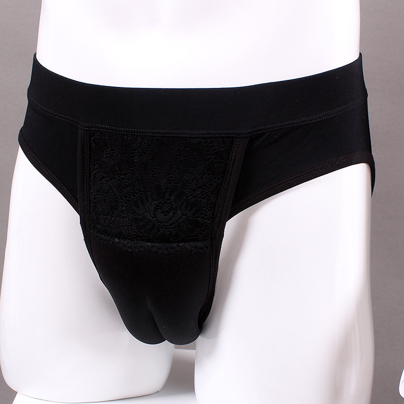 Pseudo-Niang Underwear Hidden jj Men's Underwear Men's Change Women's Cross-dressing Products Fengyin Men's cd Sexy Fake Yin Underwear