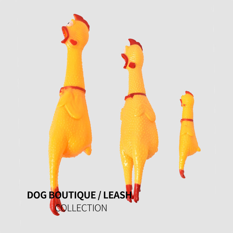 Factory direct pet toy dog barking chicken barking chicken grinding teeth vinyl chicken spot wholesale