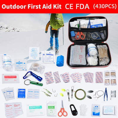 Export 430PCs Home Outdoor First Aid Kit Set Home Car Emergency Kit Travel Portable Medical Bag