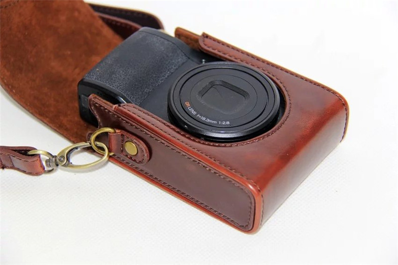 For Ricoh GR3 GRIII grii camera leather case GR2 digital camera bag shoulder protective case