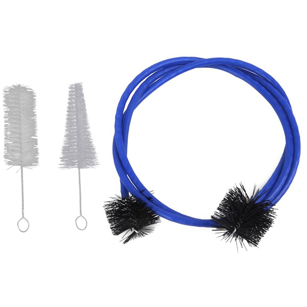 3-piece set of trumpet, horn & horn mouth cleaning set wind instrument trumpet cleaning brush