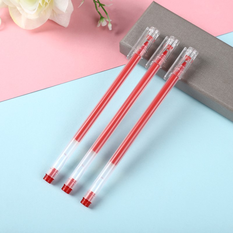 Large Capacity pen gel pen full needle head 0.5mm giant writing gel pen student examination pen signature pen office