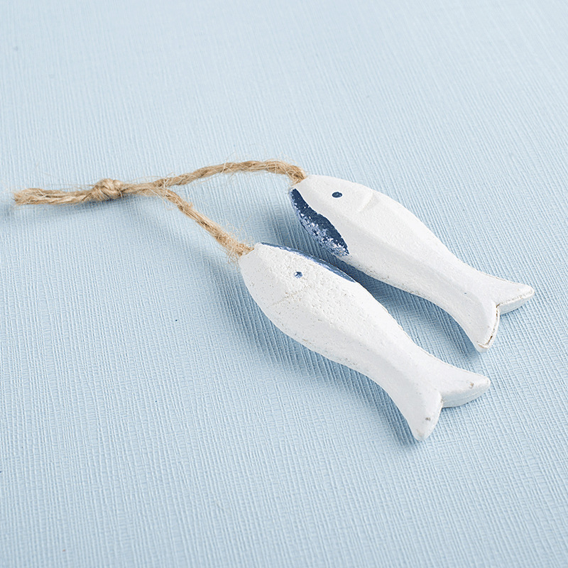 Mediterranean Style Decorations Creative Home Mini Fishing Net Accessories Starfish Fish Anchor Life Buoy Small Pendant